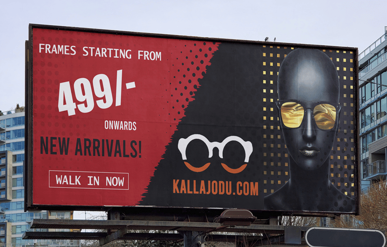 Hoarding Designed by Ai Surge as a part of Print Graphics