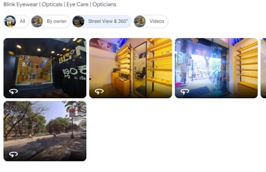 Expert google business optimization by blink eyewear