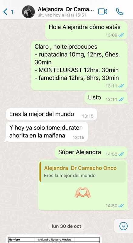 Dra Nancy Cruz testimonio alergias