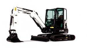 E 26 Mini Excavator Bobcat