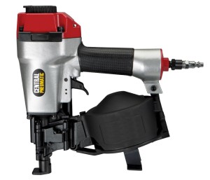 Nailer- Roofing, coil type, w/compressor