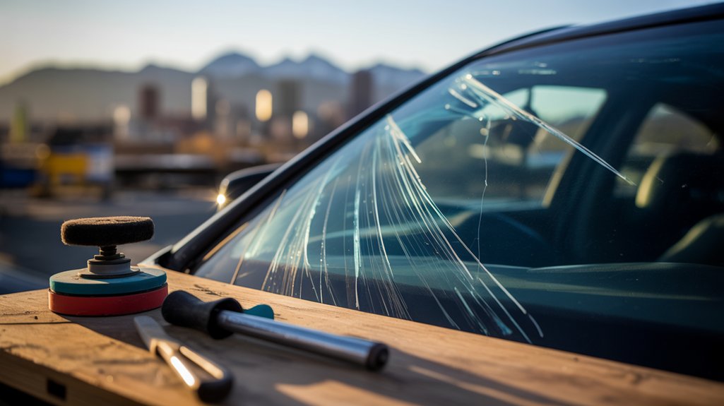 removing scratches from glass