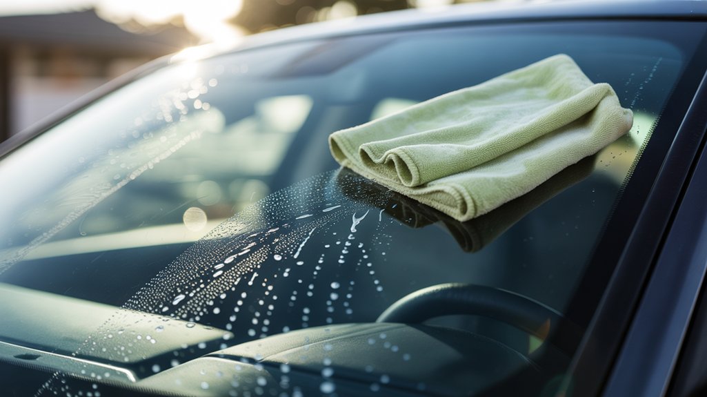 Cleaning foggy glass Castle Rock on vehicles