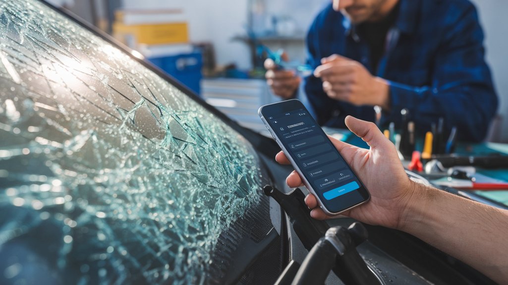 auto glass insurance process