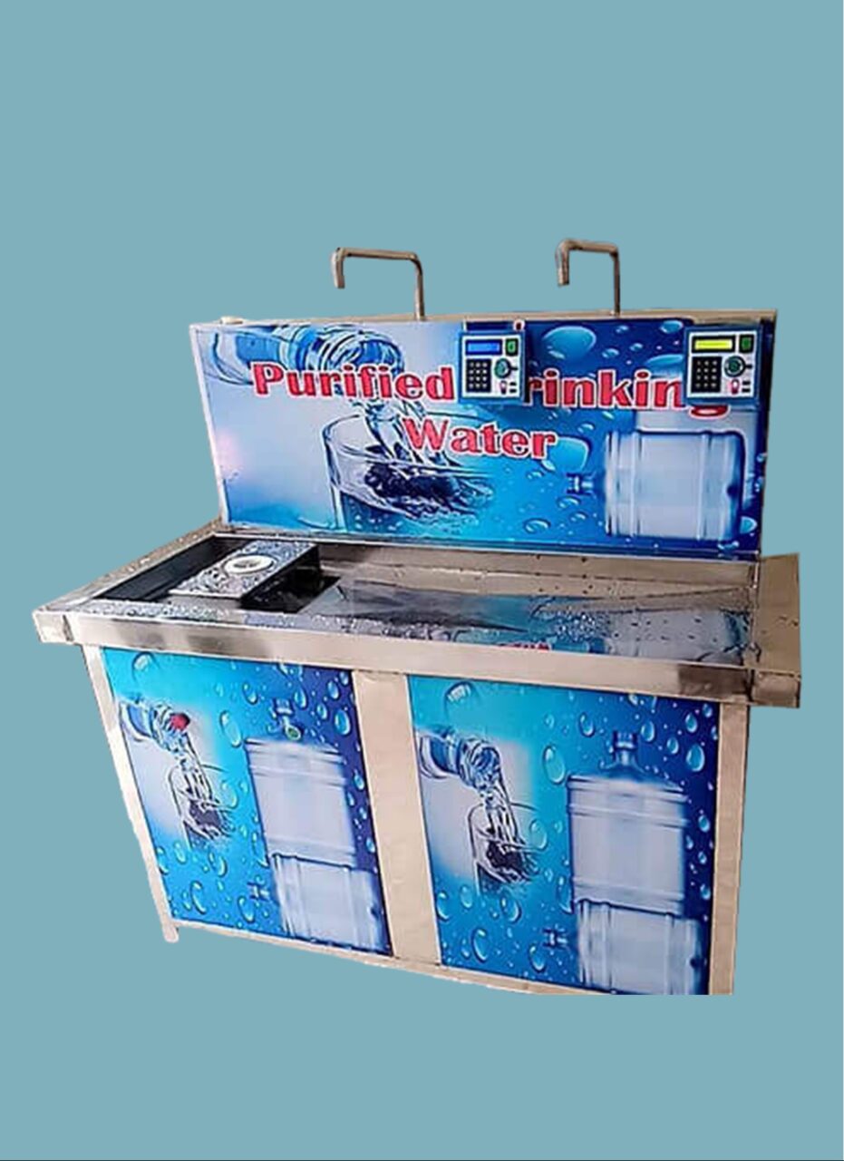Water Vending Stations - 2 Taps Refill Stations
