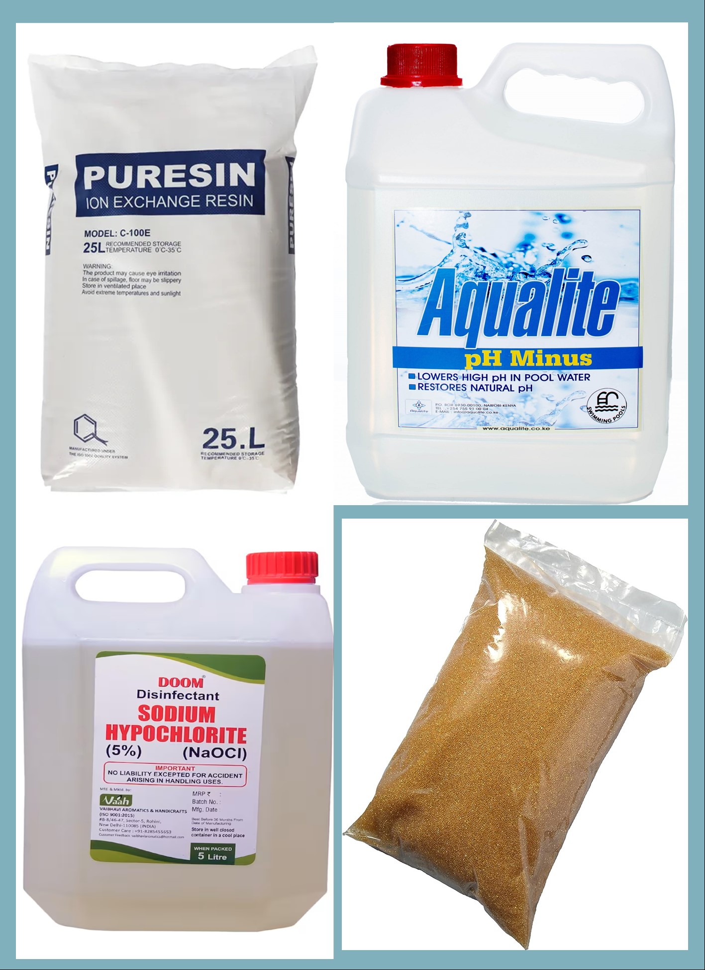 Home Guide to Correct Application of Water Treatment Chemicals