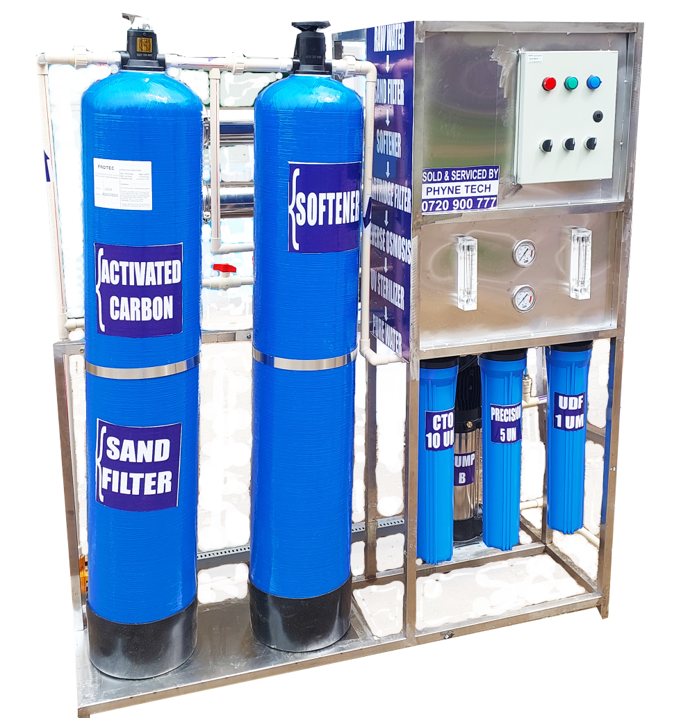 reverse osmosis water purification machine prices in Kenya shillings
