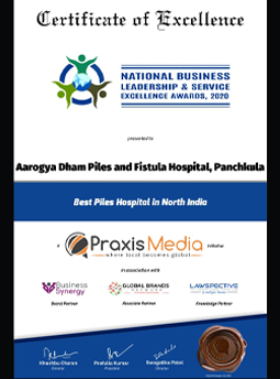 Certificate of Excellence