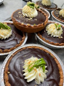 tartelette chocolat dessert traiteur