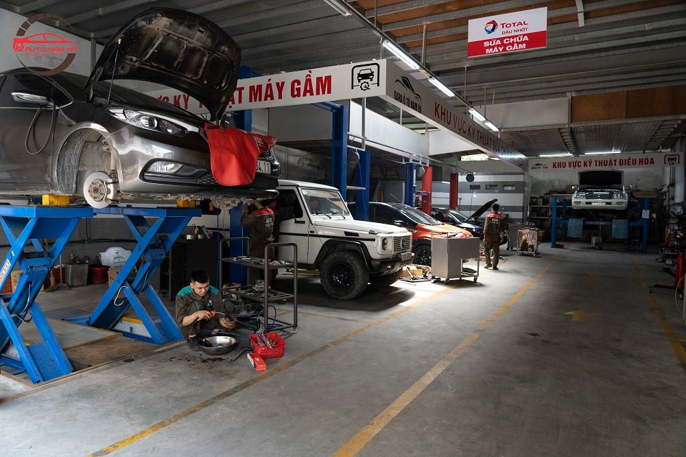 Sửa chữa máy gầm điện ô tô