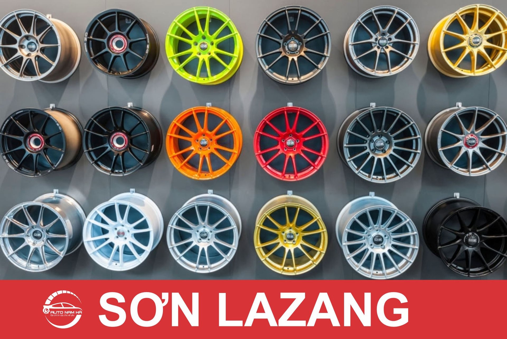 Sơn lazang ô tô