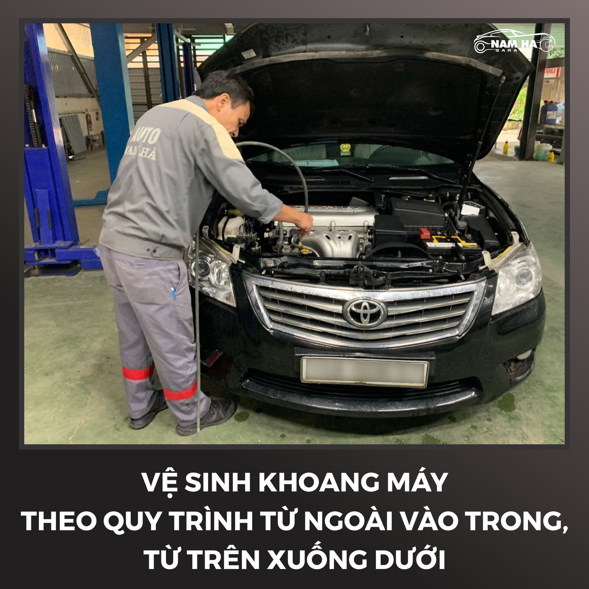 Kinh nghiệm vệ sinh khoang máy ô tô đúng cách
