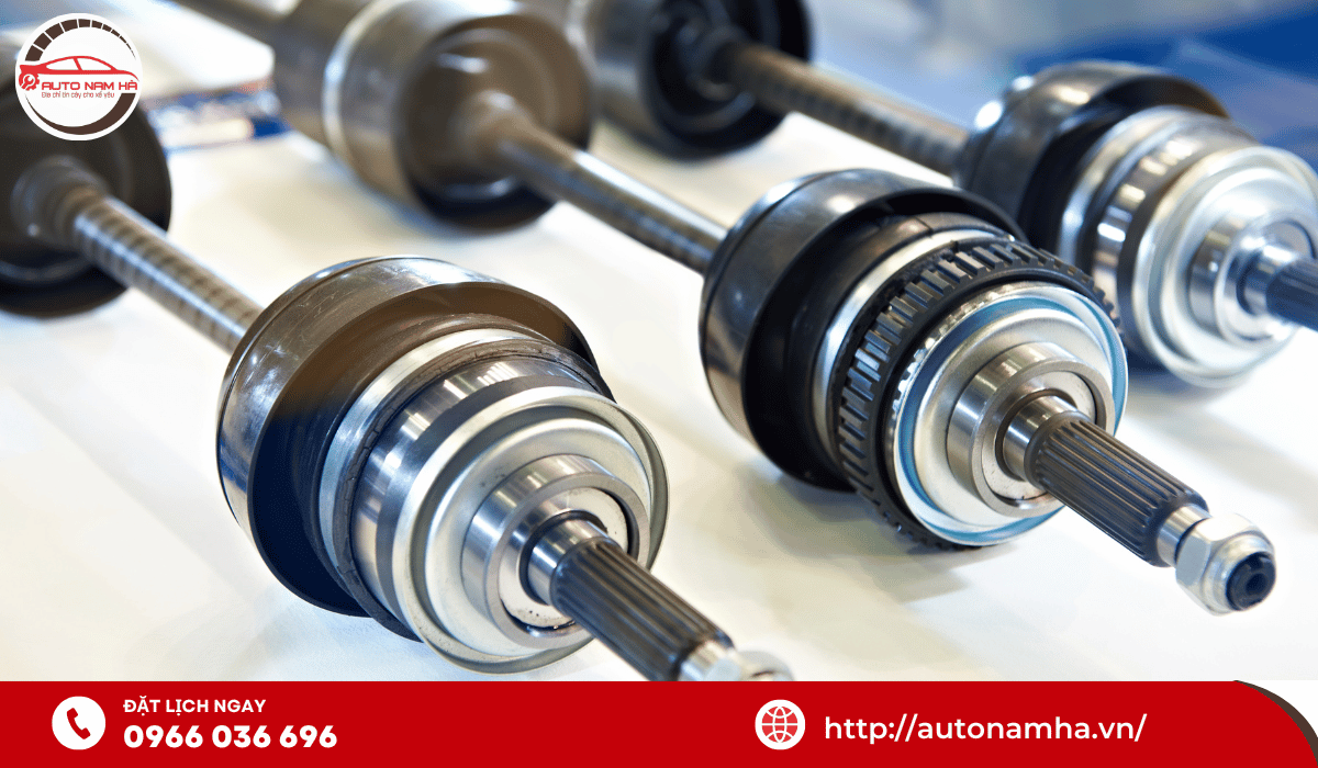 Rung ở trục bánh xe