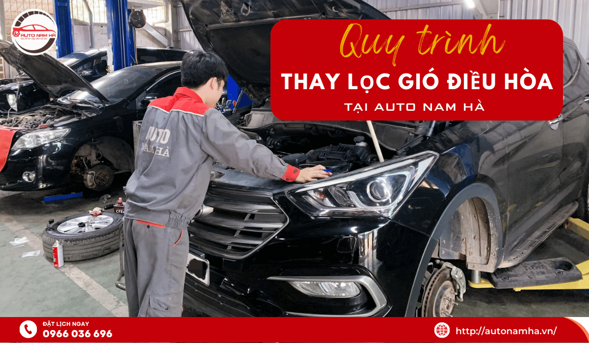 2. Quy trình thay lọc gió điều hòa