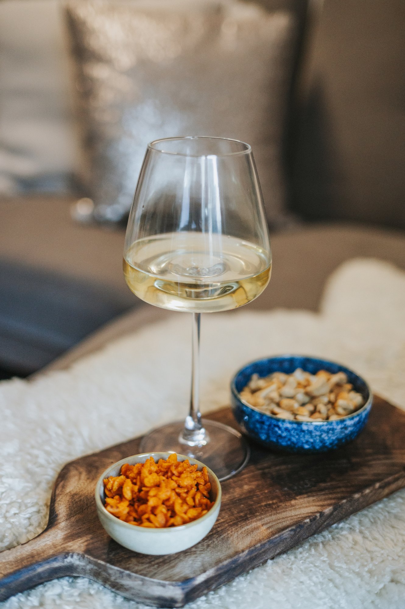 Süßer Wein von Aurum Vinum für einen gemütlichen Abend