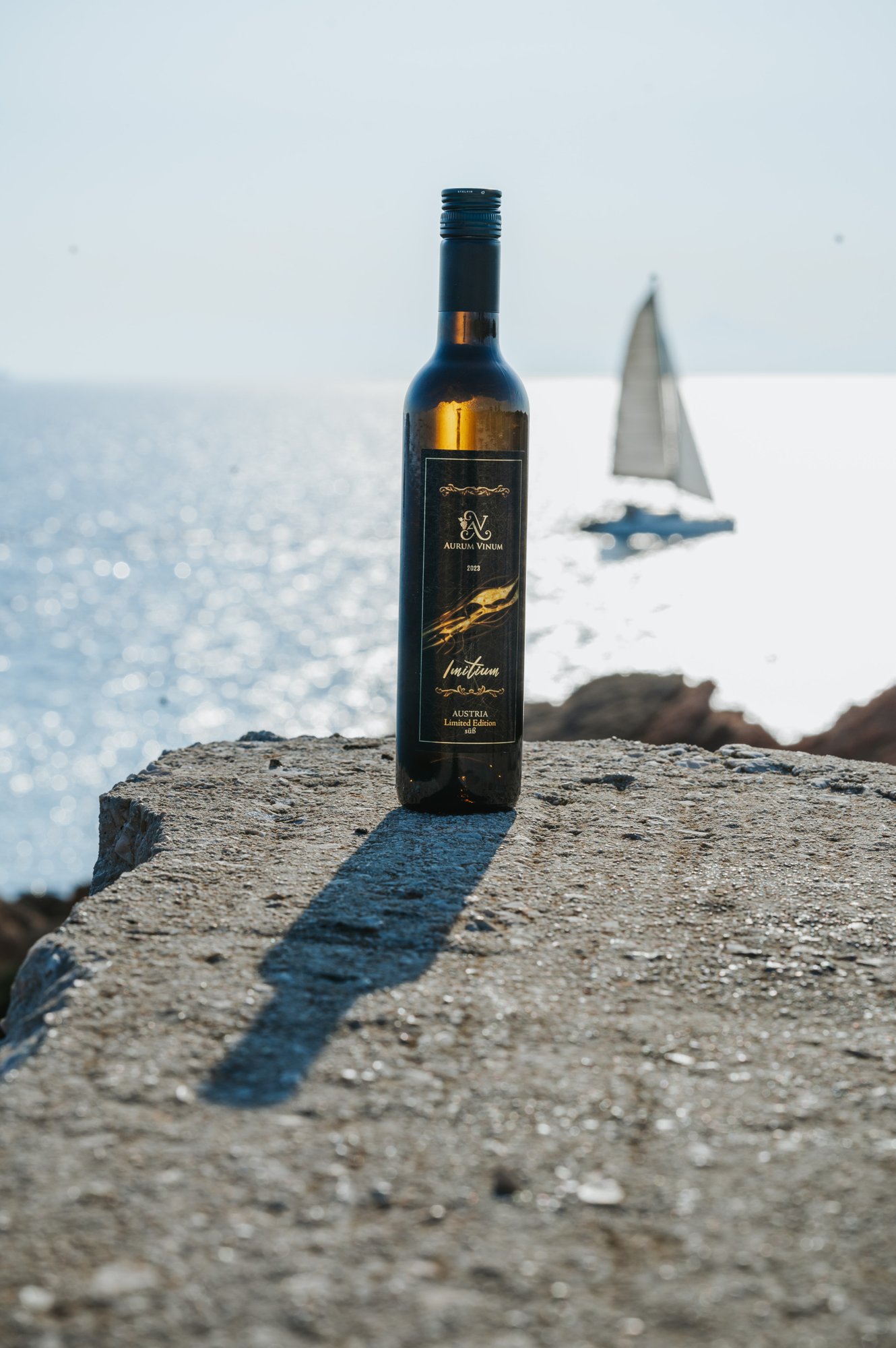 Süßwein Initium für Ausblicke auf´s Meer im Urlaub