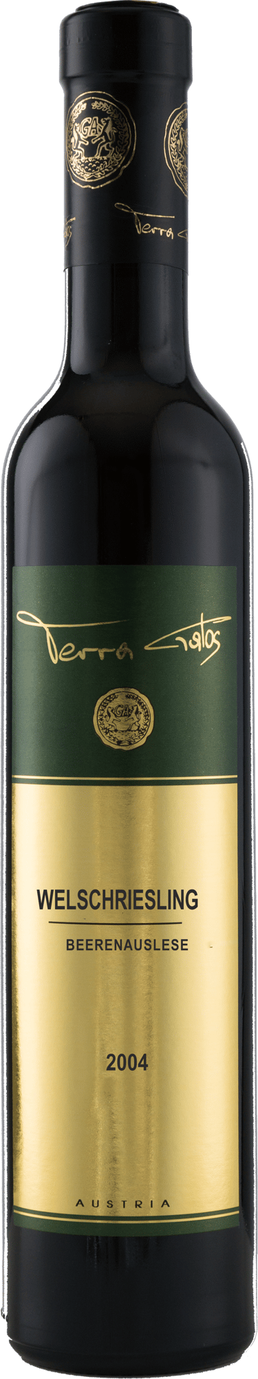 Terra Galos Jahrgang 2004 Weißburgunder Beerenauslese Süßwein