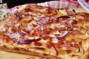 Passender Wein zu Flammkuchen
