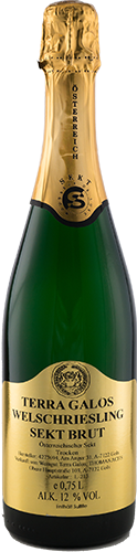Terra Galos - Welschriesling Sekt Brut, Trocken