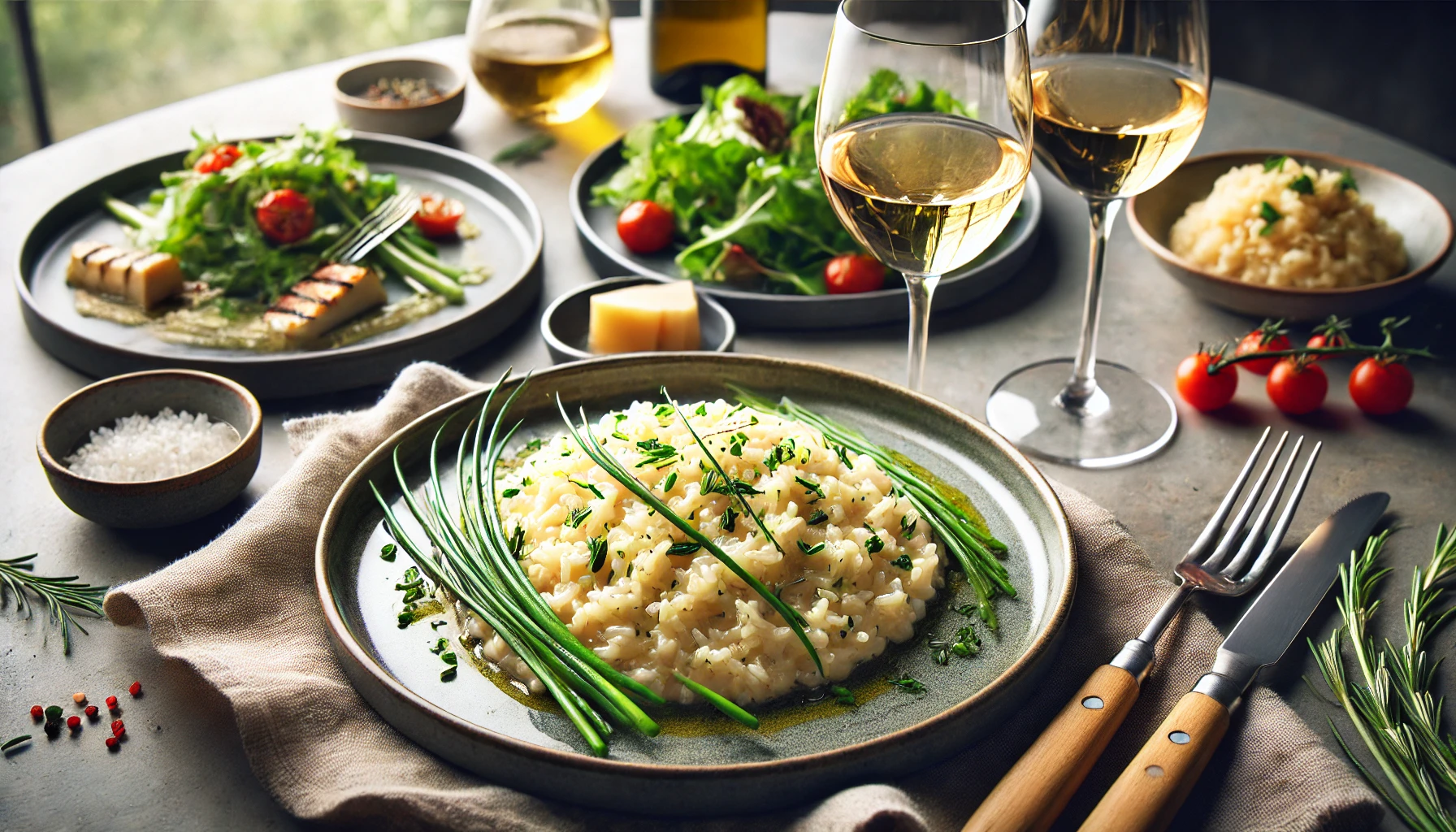 Weißwein passend zu Risotto mit Weißwein