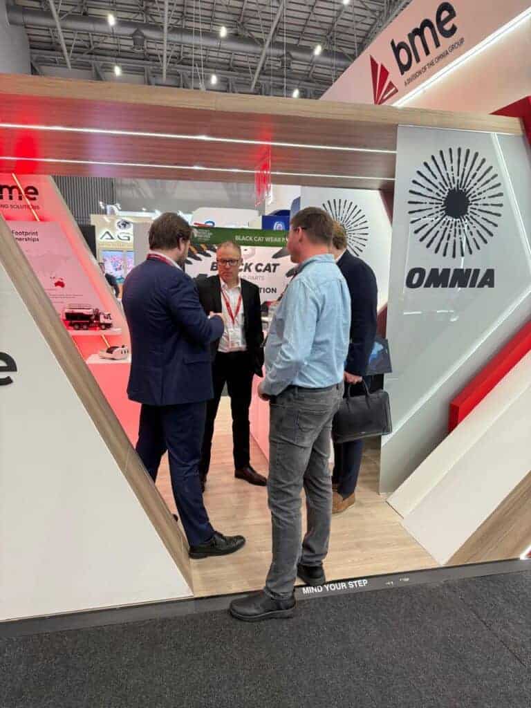 Mining Indaba drives collaboration for efficiency, sustainability. 8 BME team interacting at the Mining Indaba 2025