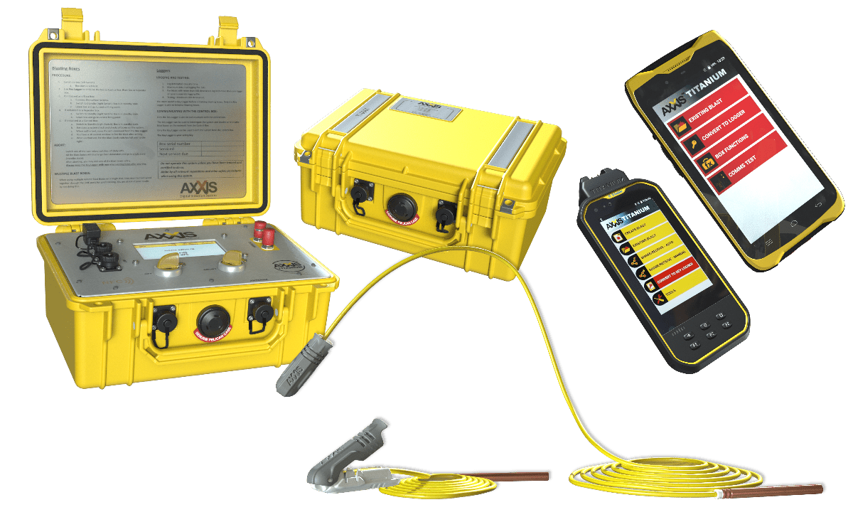 OMNIA’s BME launches its most advanced electronic blast detonation system 2 AXXIS TITANIUM Group Shot 1 x