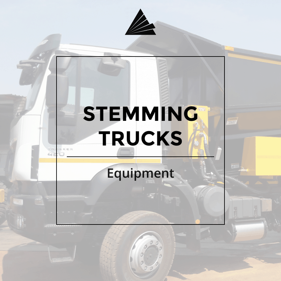 Blasting Technical Services 3 Equipment Stemming Trucks