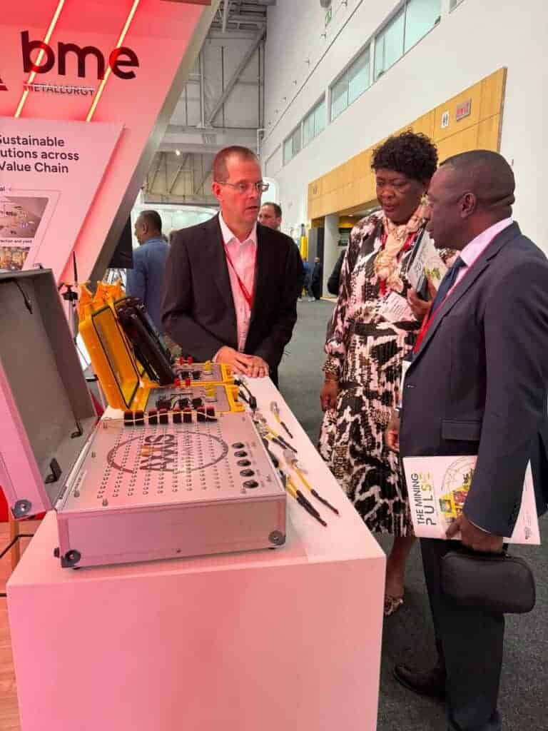 Mining Indaba drives collaboration for efficiency, sustainability. 9 BME AXXIS team at the Mining Indaba 2025
