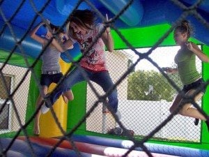 ninja jump bounce house event rental lake helen