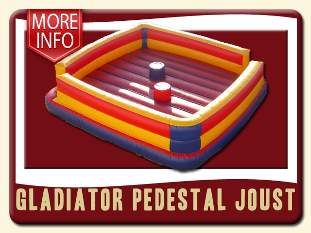 Gladiator Pedestal Joust Inflatable Rental Info