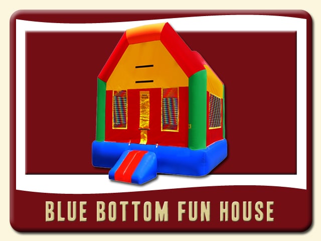 Blue Bottom Fun House Rental â Red, Green, Yellow & Blue
