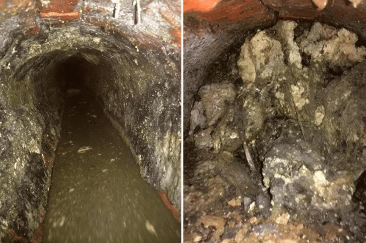 drainage problems include blockages caused by debris grease and food waste