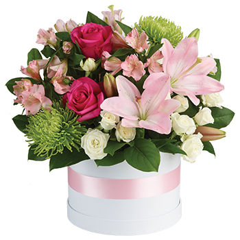 flowers in box