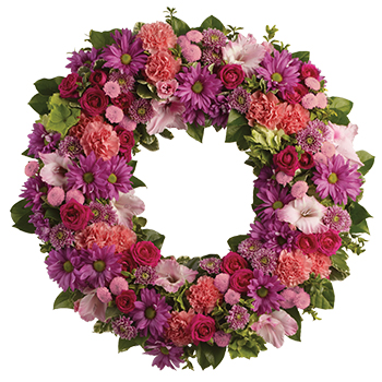 Ringed by Love Flower Wreath