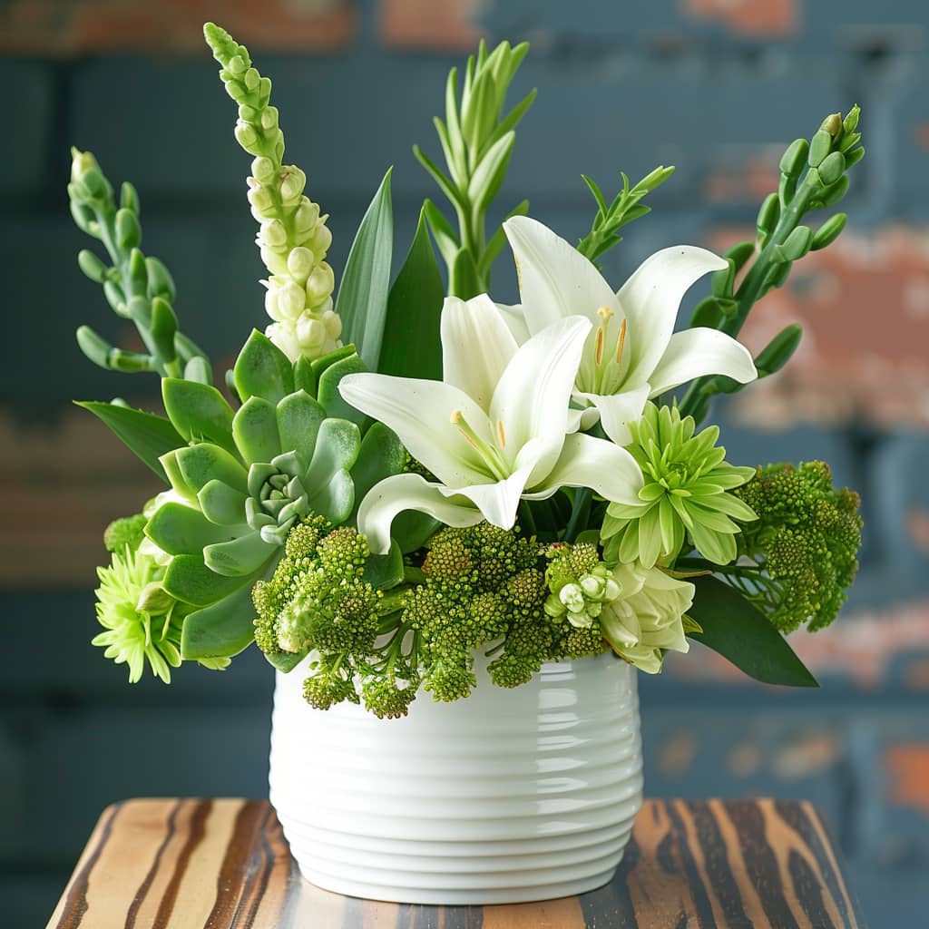 Artistic Angles Flower Arrangement - Image 2