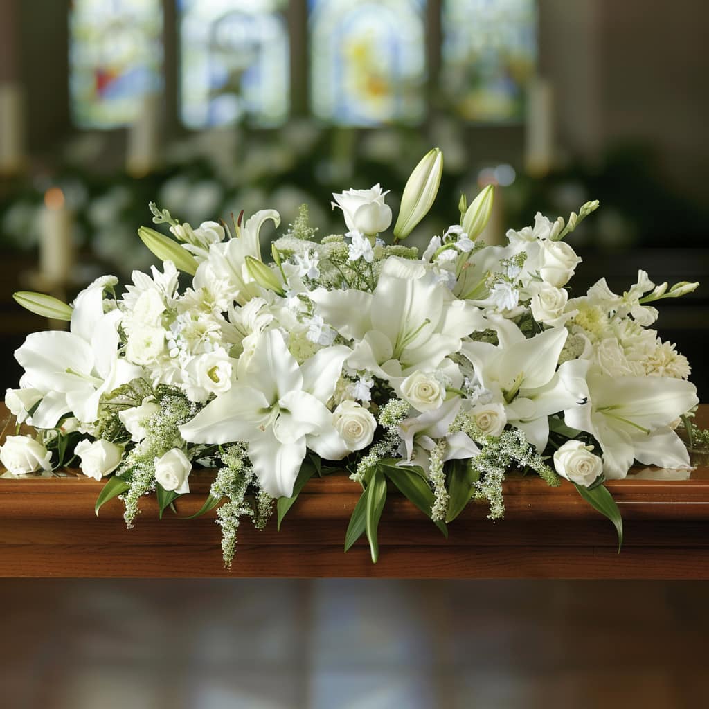 Bountiful Memories Sympathy Flower - Image 2
