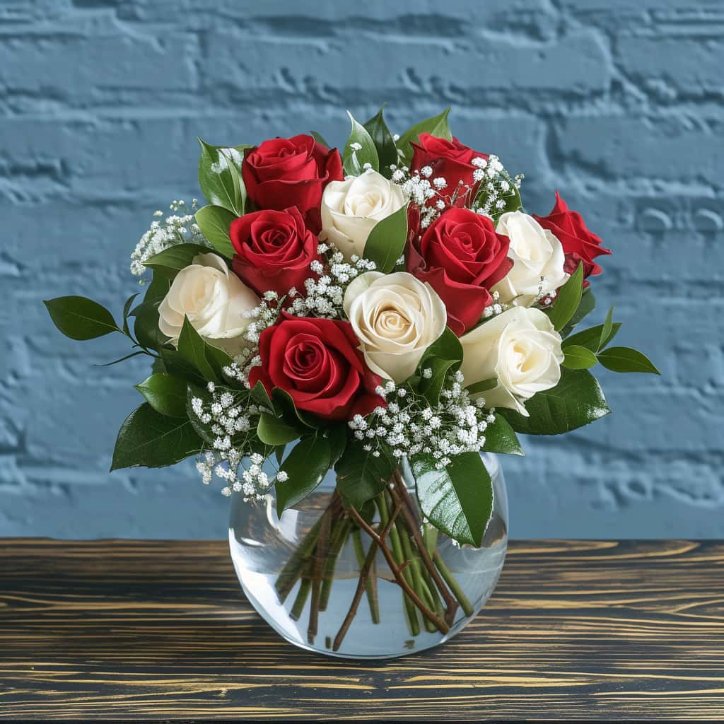 Christmas Joy Flower Arrangement - Image 4