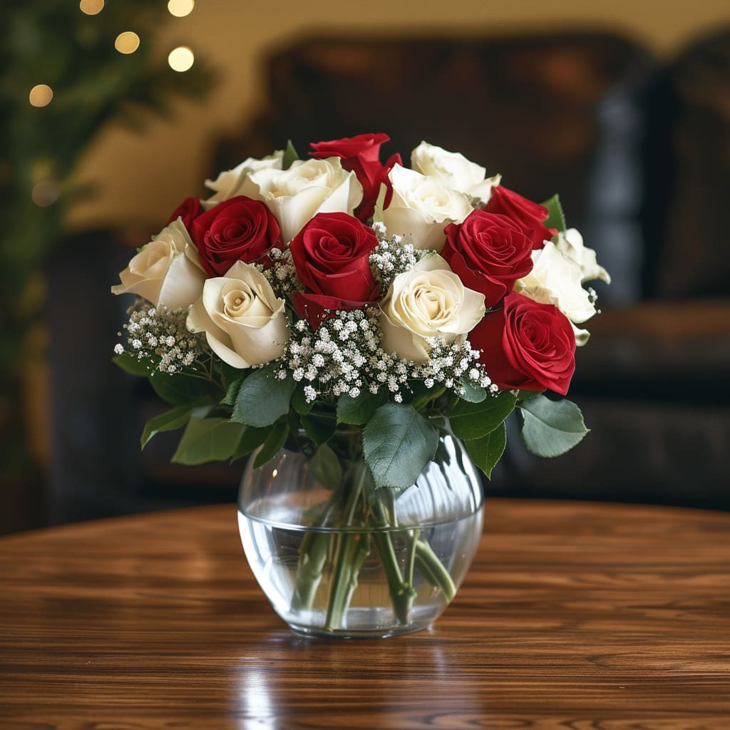 Christmas Joy Flower Arrangement - Image 3
