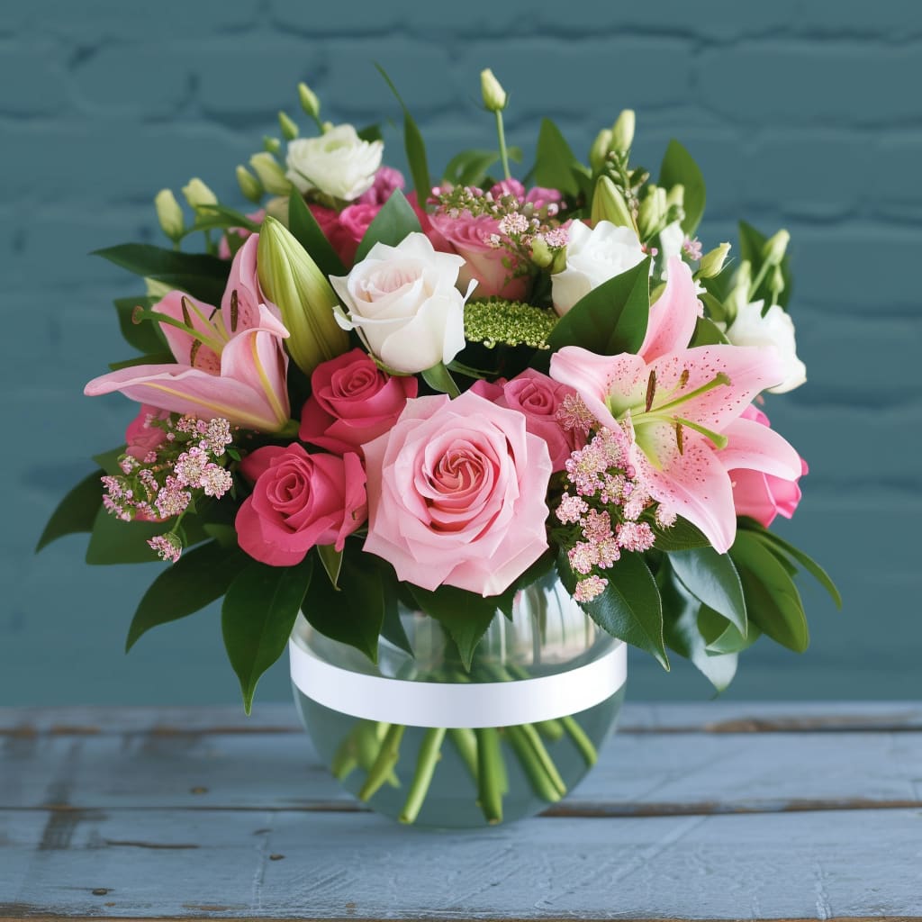 Elegant Chic Flower Arrangement - Image 3