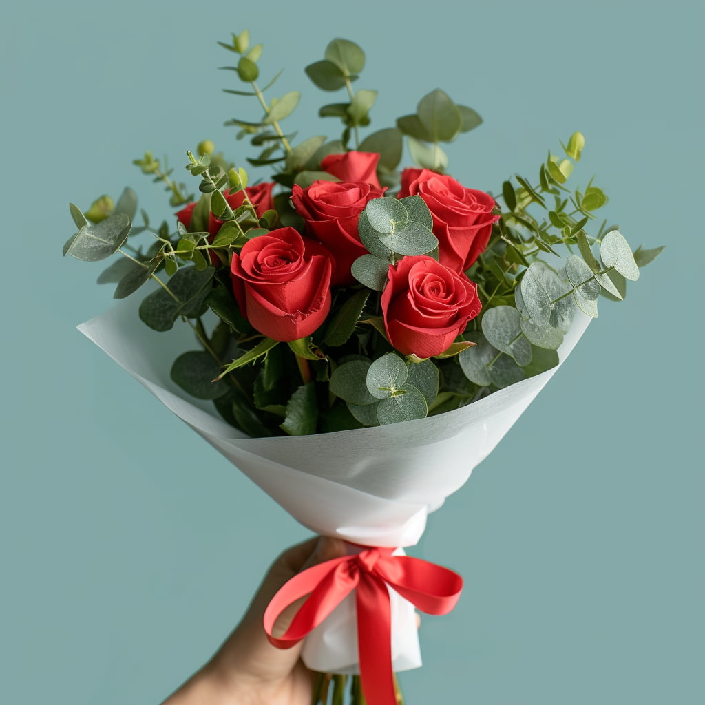 Fall in Love Rose Arrangement - Image 2