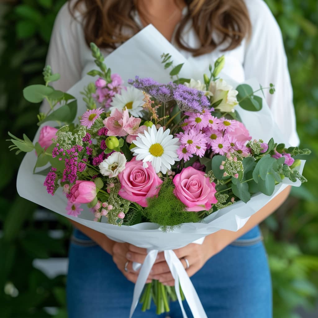 Make Mum Smile Mixed Flowers - Image 4