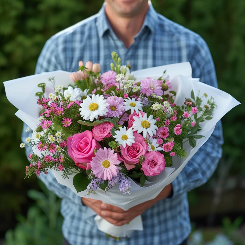 Make Mum Smile Mixed Flowers - Image 2