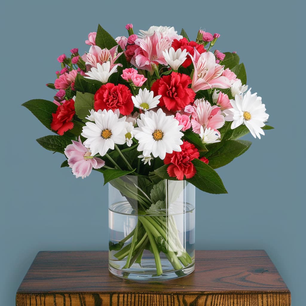 Polka Dot Flower Arrangement - Image 3