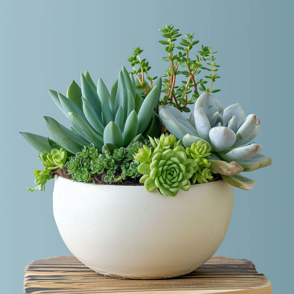 Tirari Beauty Succulent Flower Arrangement - Image 3
