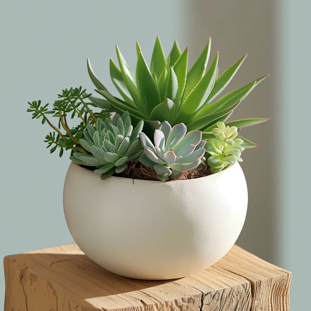 Tirari Beauty Succulent Flower Arrangement - Image 2