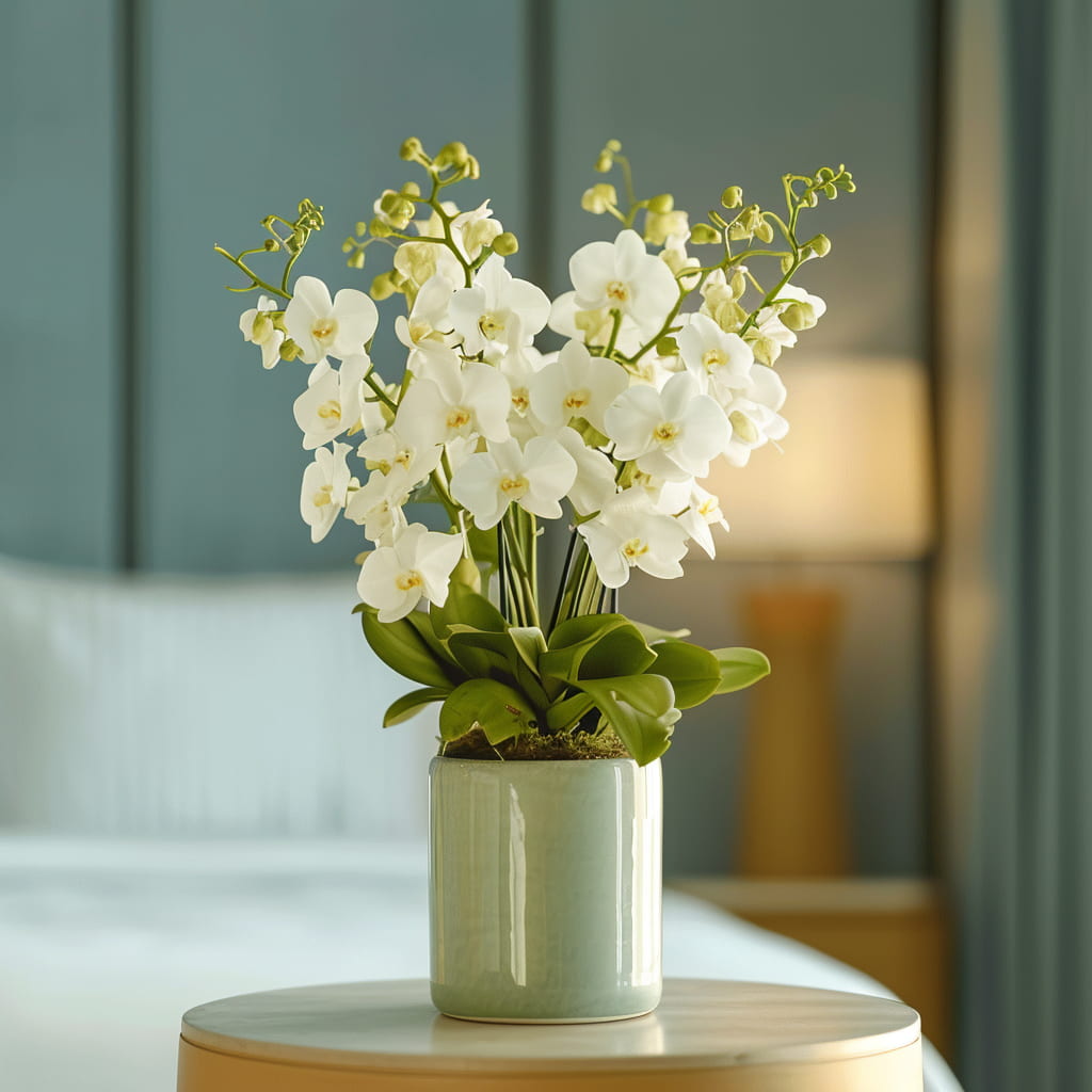 Absolute Serenity Flower Arrangement - Image 2