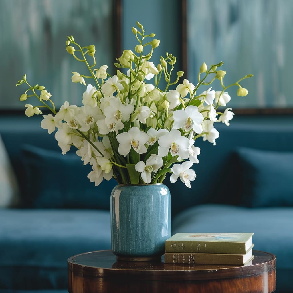 Absolute Serenity Flower Arrangement - Image 4