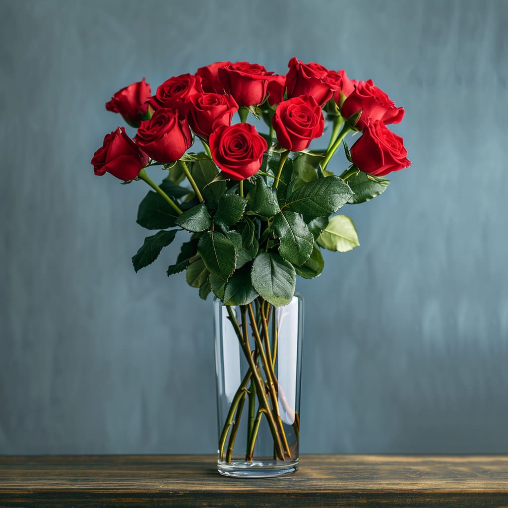 Beautiful Love Vase Arrangement - Image 4