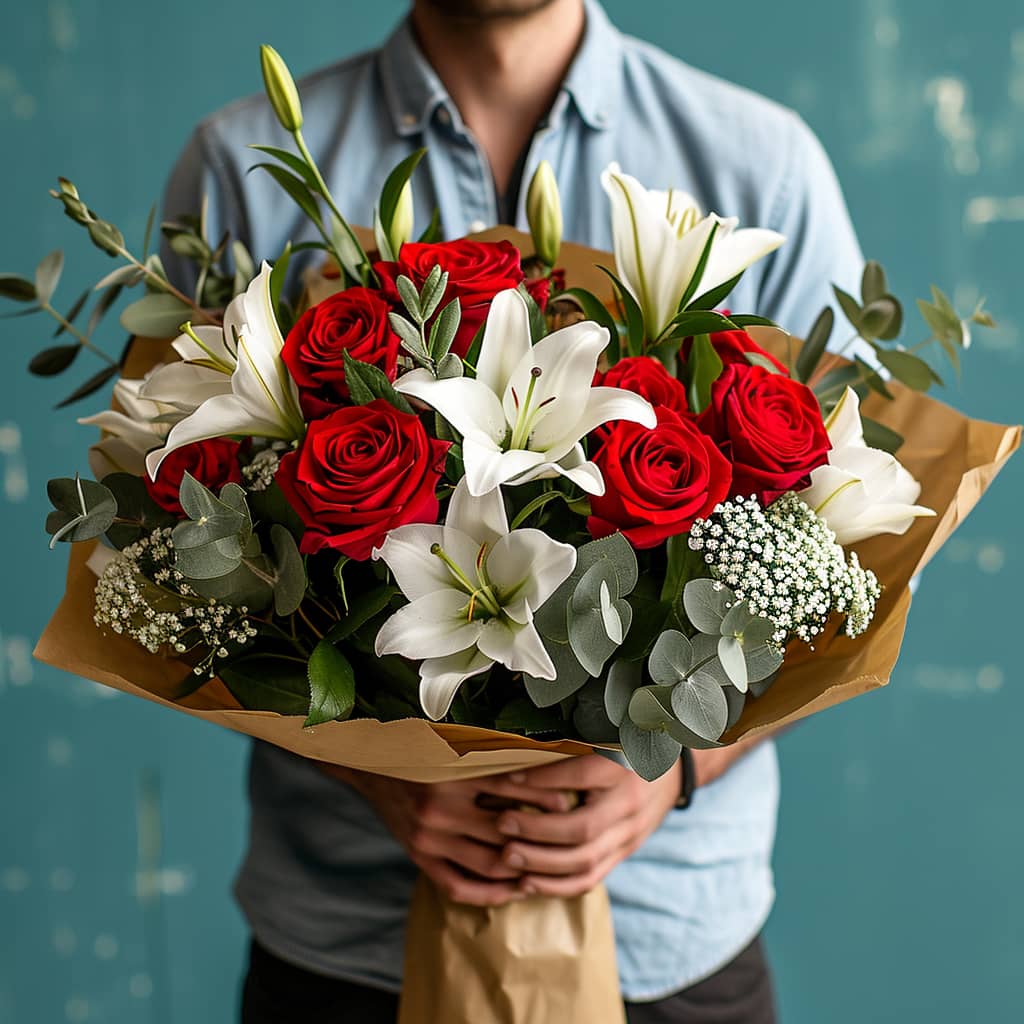 Christmas Elegance Bouquet - Image 5