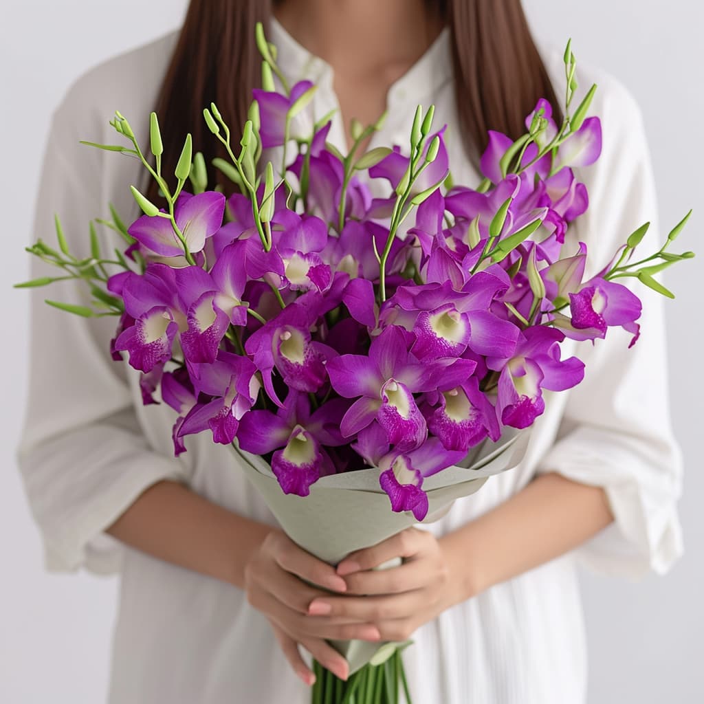 Purple Perfection Bouquet - Image 4